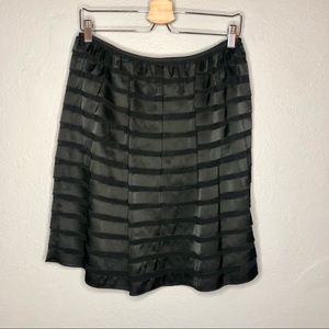 Calvin Klein Black Peekaboo Skirt Size 6